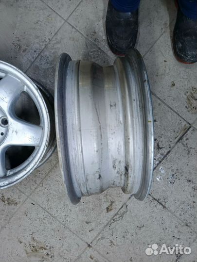 2 литых диска ваз 
