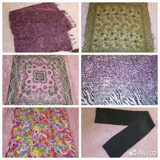 Платки, палантины