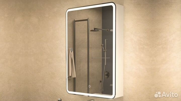 Зеркальный шкаф в ванную Америка