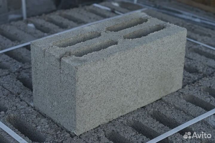 Керамзитобетонный блок