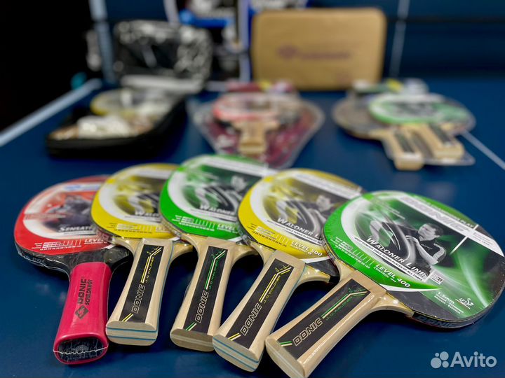 Аксессуары для настольного тенниса в ассортименте