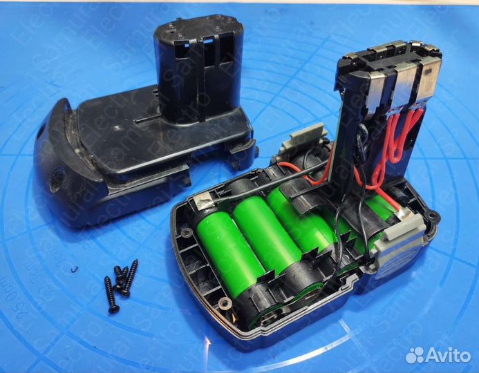 Ремонт батарей шуруповертов