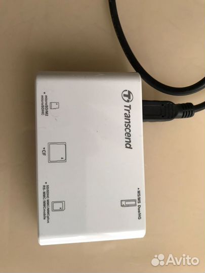 Картридер для чтения карт памяти и флешки