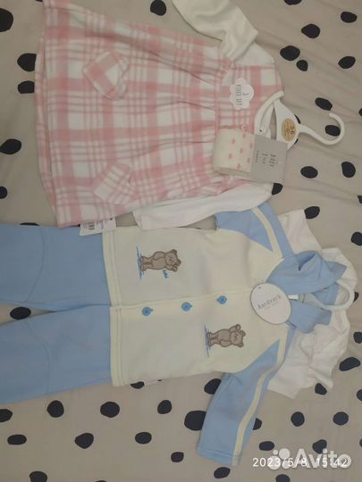 Много детской одежды от рождения до 18 мес