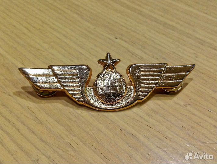 Нагрудный знак пилота страна Тунис, значки