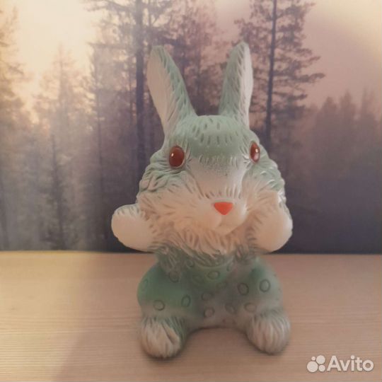 Игрушка зайчик СССР