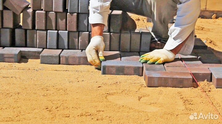 Тротуарная плитка и брусчатка бордюры