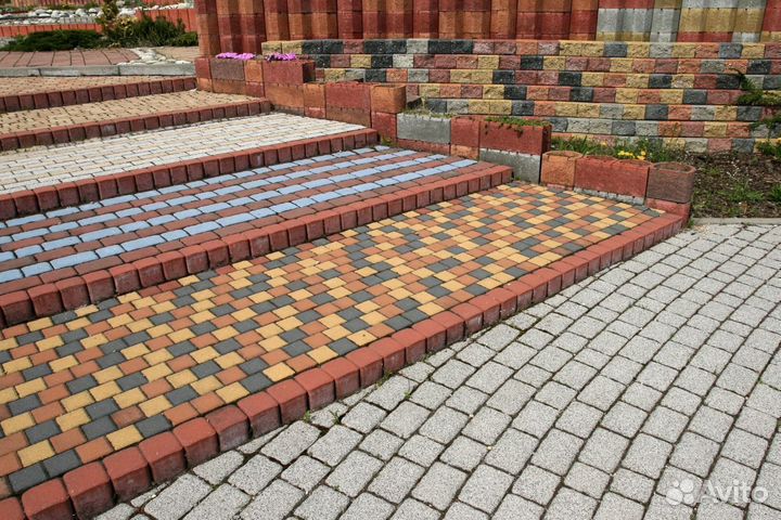 Тротуарная плитка Старый Город с завода