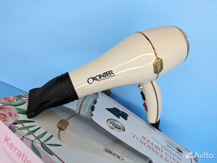 Фен Cronier 2500в 4 режима воздуха