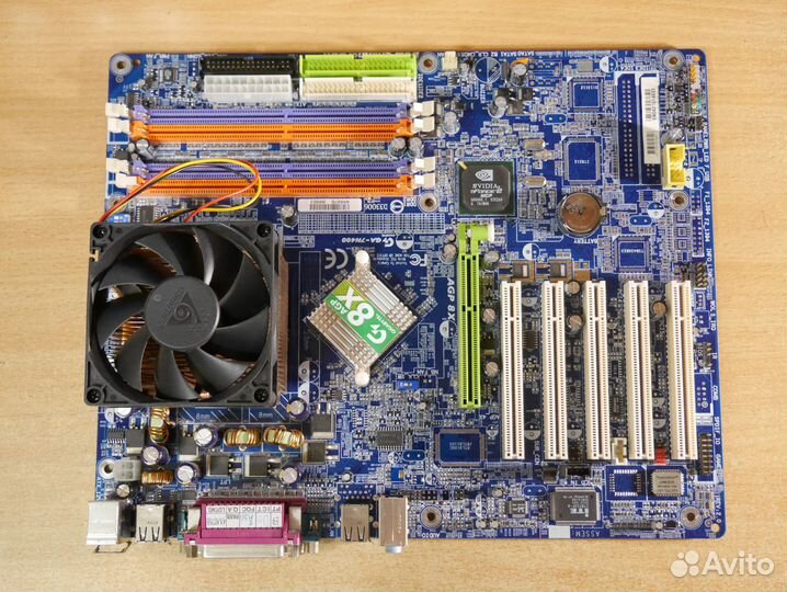 Компьютер старый платы кабели