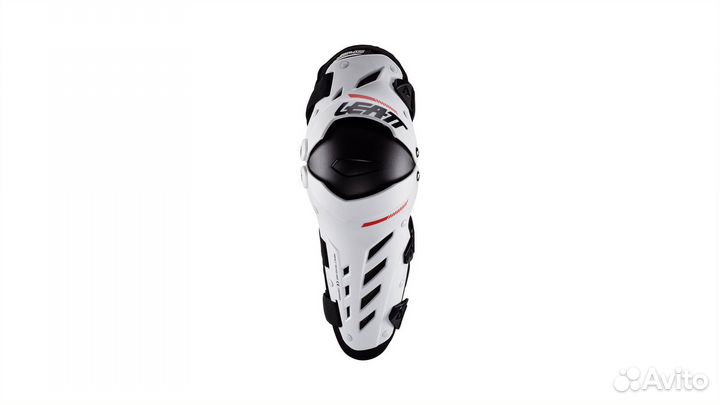 Leatt Dual Axis Knee & Shin Guard Junior Бело-черн