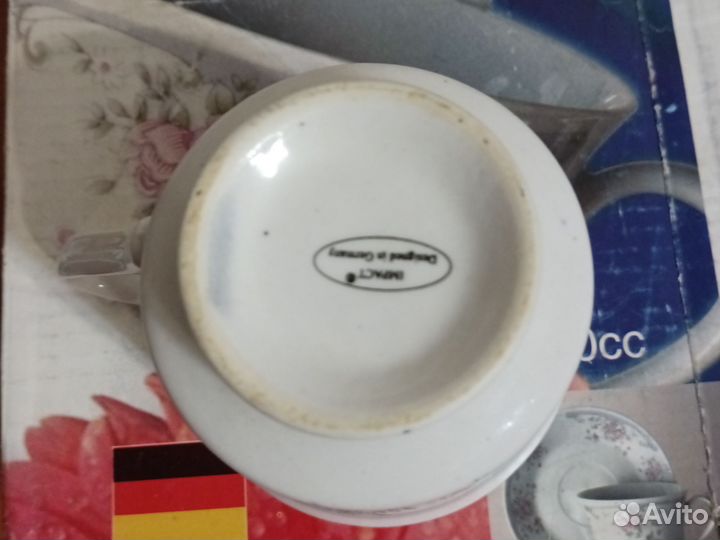 Комплект фарфоровых чашек Германия