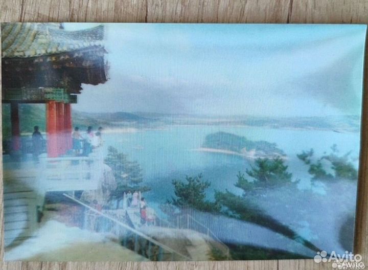 Стереооткрытки достопримечательности кндр чистые