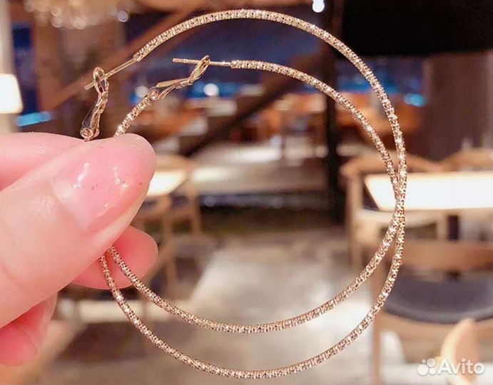 Новые серьги кольца серебро и золото