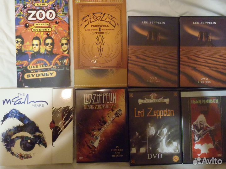 Коллекция музыки на dvd