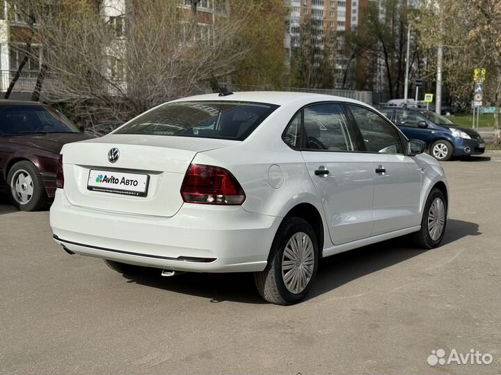 Volkswagen Polo 1.6 AT, 2019, 111 332 км