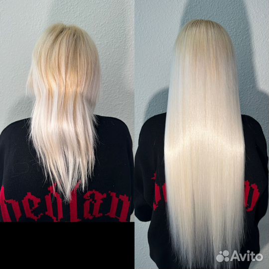 Безопасное Холодное наращивание био волос