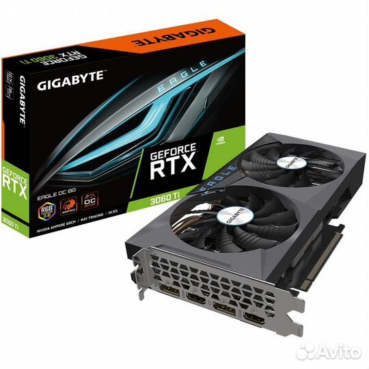 Видеокарта Gigabyte Eagle OC Rtx 3060 ti(Samsung)