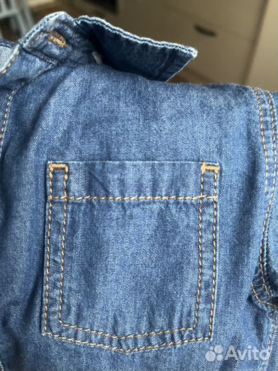 Джинсовая рубашка waikiki 92-98