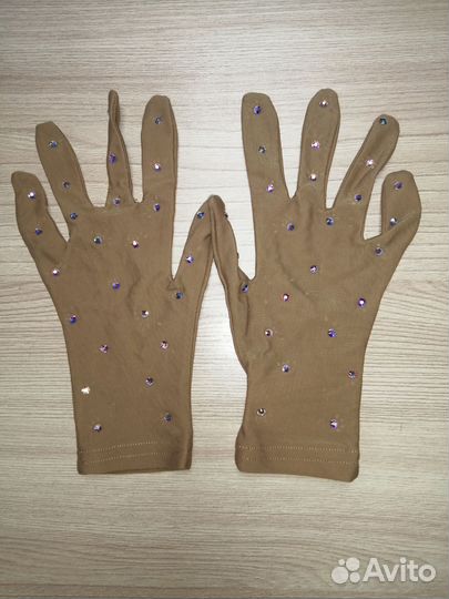 Перчатки и лосины для фигурного катания