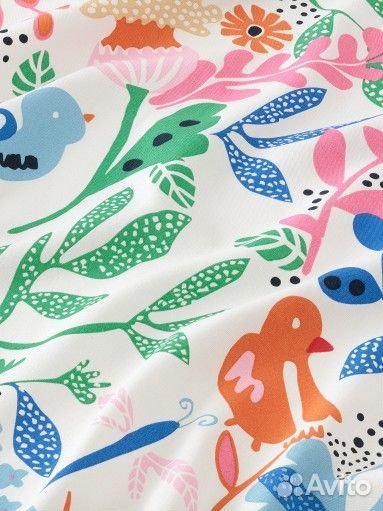 IKEA Kungsljusmal отрез ткани 150*300 хлопок