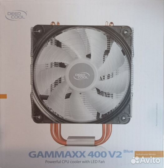 Кулер deepcool gammaxx 400 V2 Blue