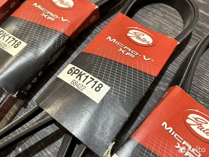 Ремень ручейковый gates 6PK1718