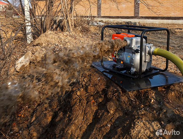 Мотопомпа(откачка)