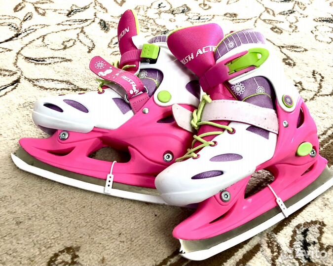 Коньки для девочки раздвижные