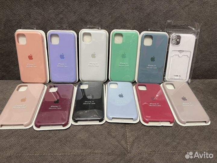 Чехол бампер стекло защитное на iPhone