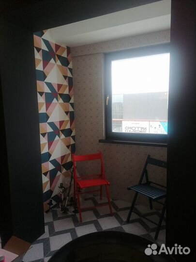 Поклейка обоев