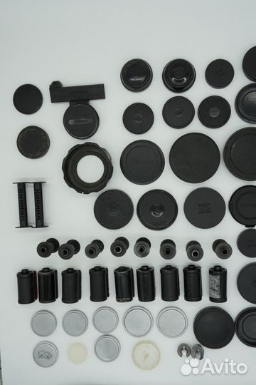 Крышки для фотообьективов и катушки