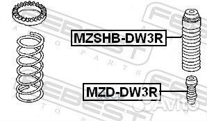 Пыльник заднего амортизатора mzshbdw3R Febest