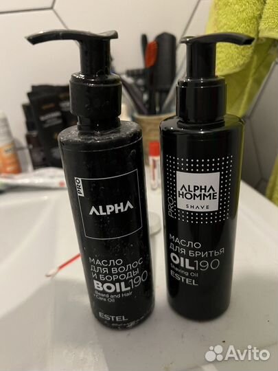 Масло для бритья alpha homme PRO, 190 мл