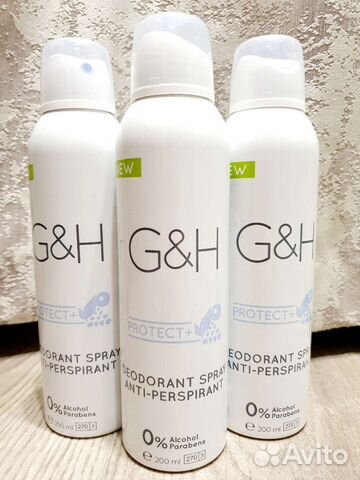 G&H protect+ Дезодорант-антиперспирант спрей