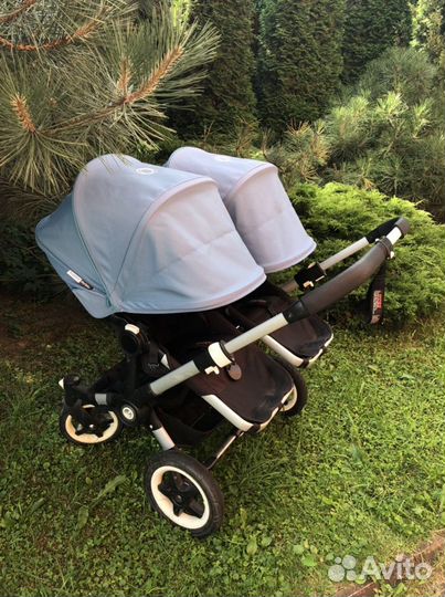 Коляска Bugaboo donkey twin для погодок