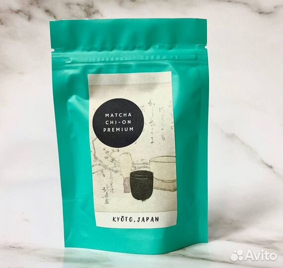 Настоящий японский чай матча премиальный сорт 50гр