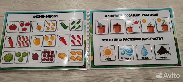 Лэпбук огород