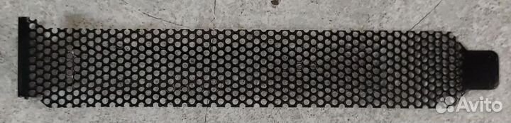 Заглушка с перфорацией для прямоугольных щелей ко