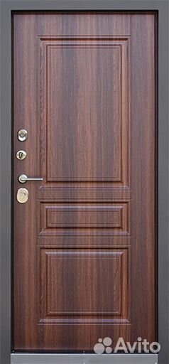 Дверь с терморазрывом Аляска Браун Коньяк