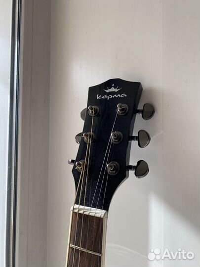 Kepma A1C - акустическая гитара + чехол