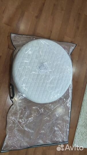 Матрас SoftSpace круглый 75*75, холкон/би-кокос