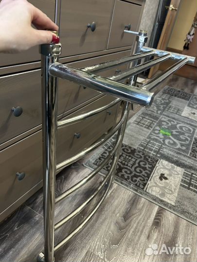 Полотенцесушитель водяной с полкой 50*80