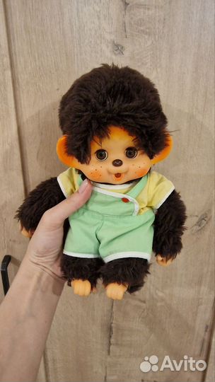 Обезьянка Monchhichi спящие глазки 25см