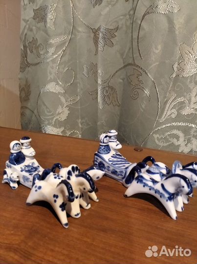 Фигурки гжель