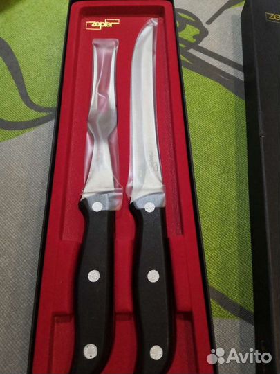 Комплект для гриля zepter (вилка +нож)