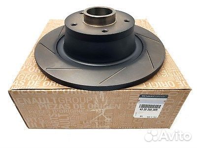 Диск тормозной задний Renault Megane III Fluence