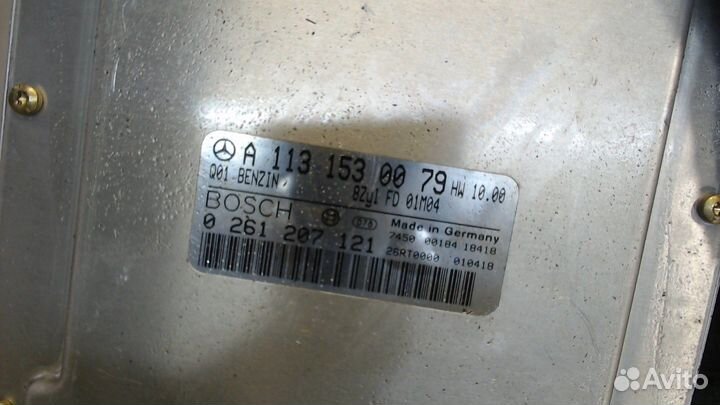 Блок управления двигателем Mercedes CLK W208, 2001