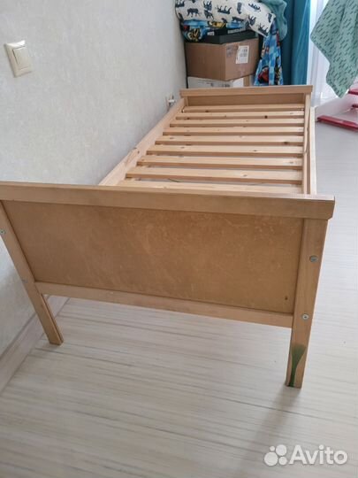 Детская кровать IKEA с матрасом