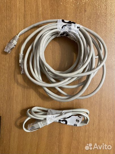 Кабель для интернета UTP / патч корд rj45 cat5e